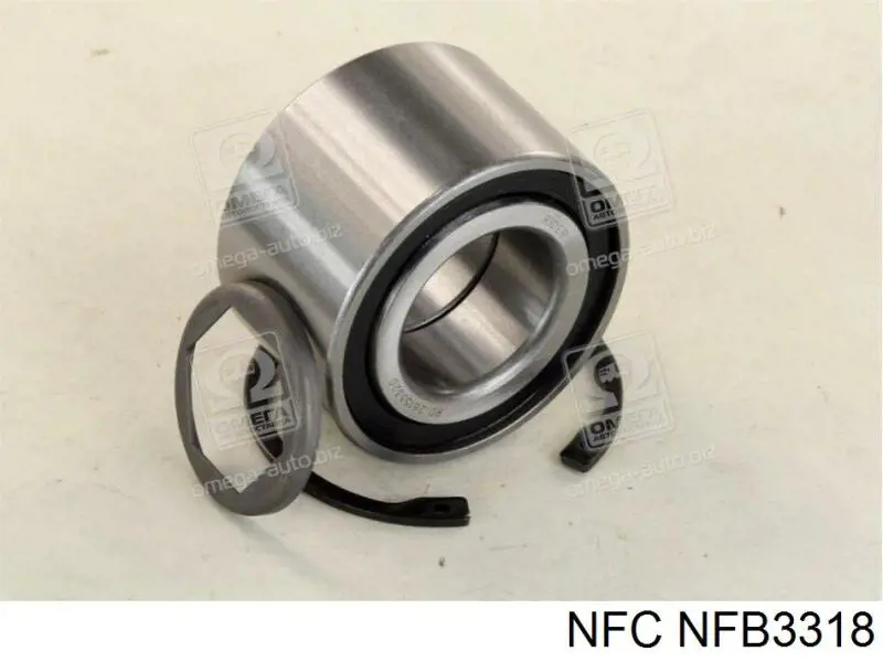Підшипник маточини задньої NFC NFB3318 ціна, від 637.20 UAH