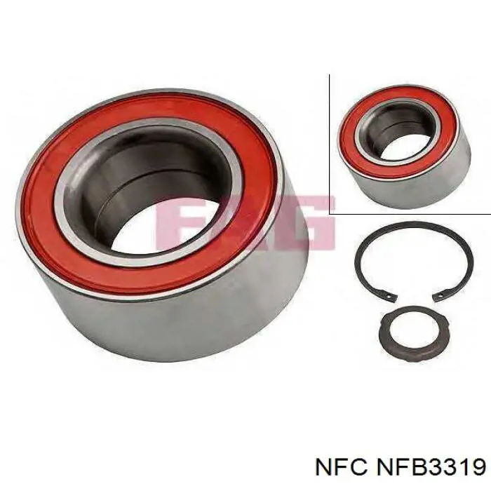 Купити NFB3319 NFC Підшипник задньої ступиці