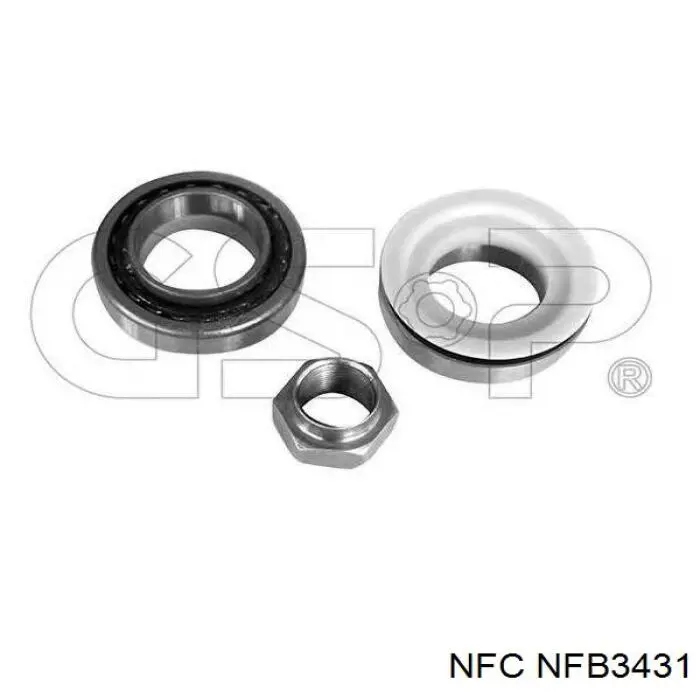 NFB3431 NFC підшипник маточини передньої