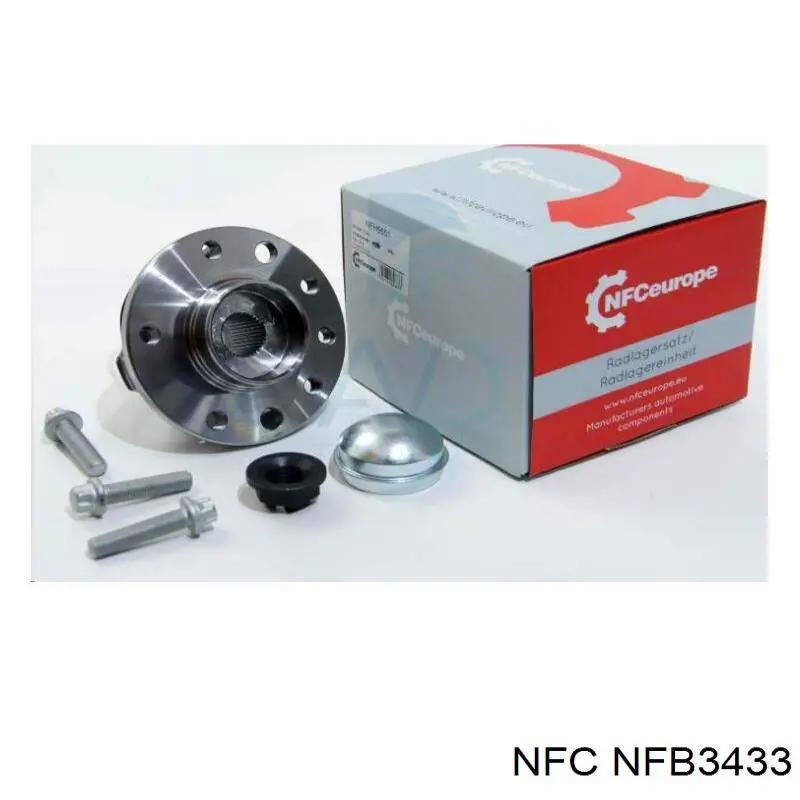 Підшипник маточини задньої NFC NFB3433 ціна, від 8.86 USD
