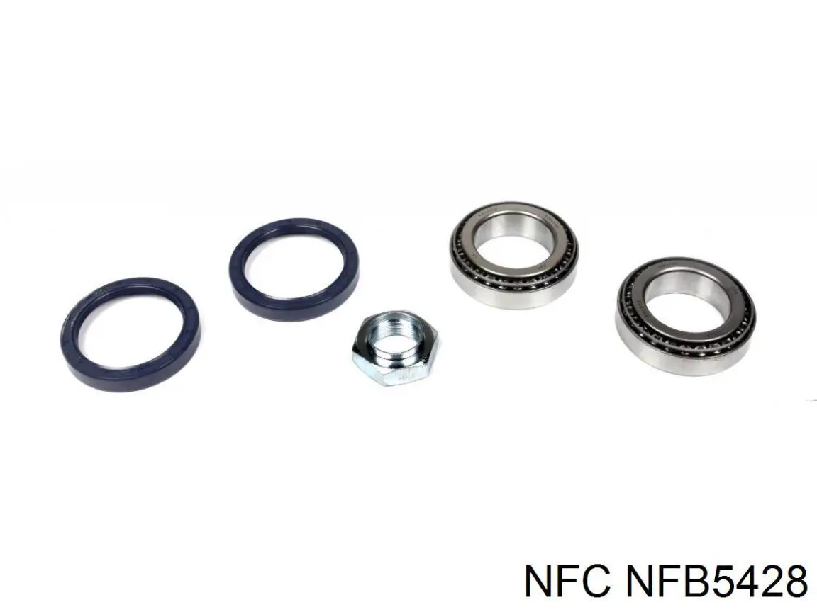 Комплект підшипник маточини передньої NFC NFB5428 ціна, від 23.99 USD
