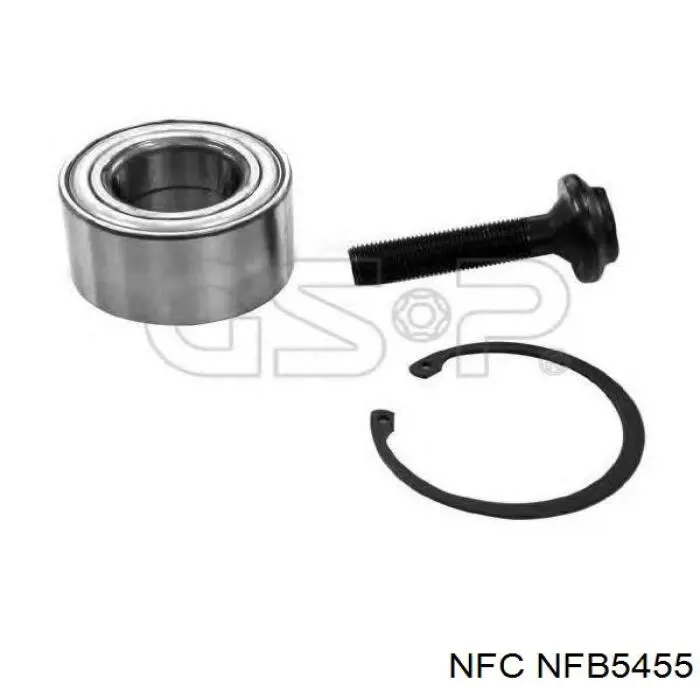 Купити NFB5455 NFC Підшипник ступиці передньої