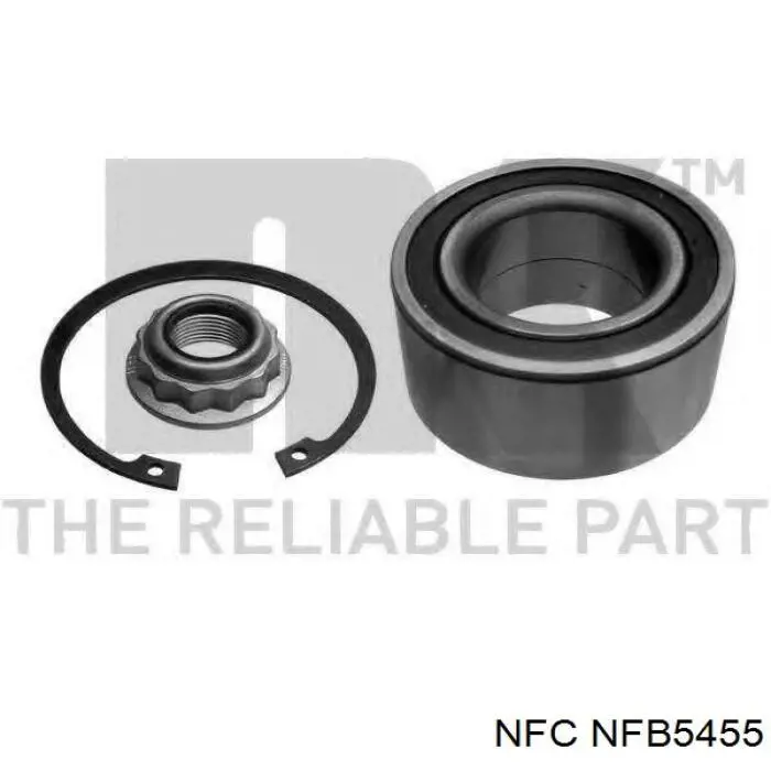 Підшипник маточини NFC NFB5455