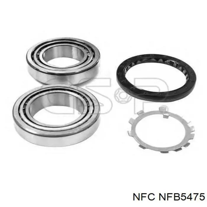 Підшипник маточини задньої NFC NFB5475 ціна, від 20.13 USD