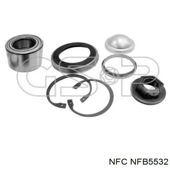 NFB5532 NFC Підшипник ступиці задньої