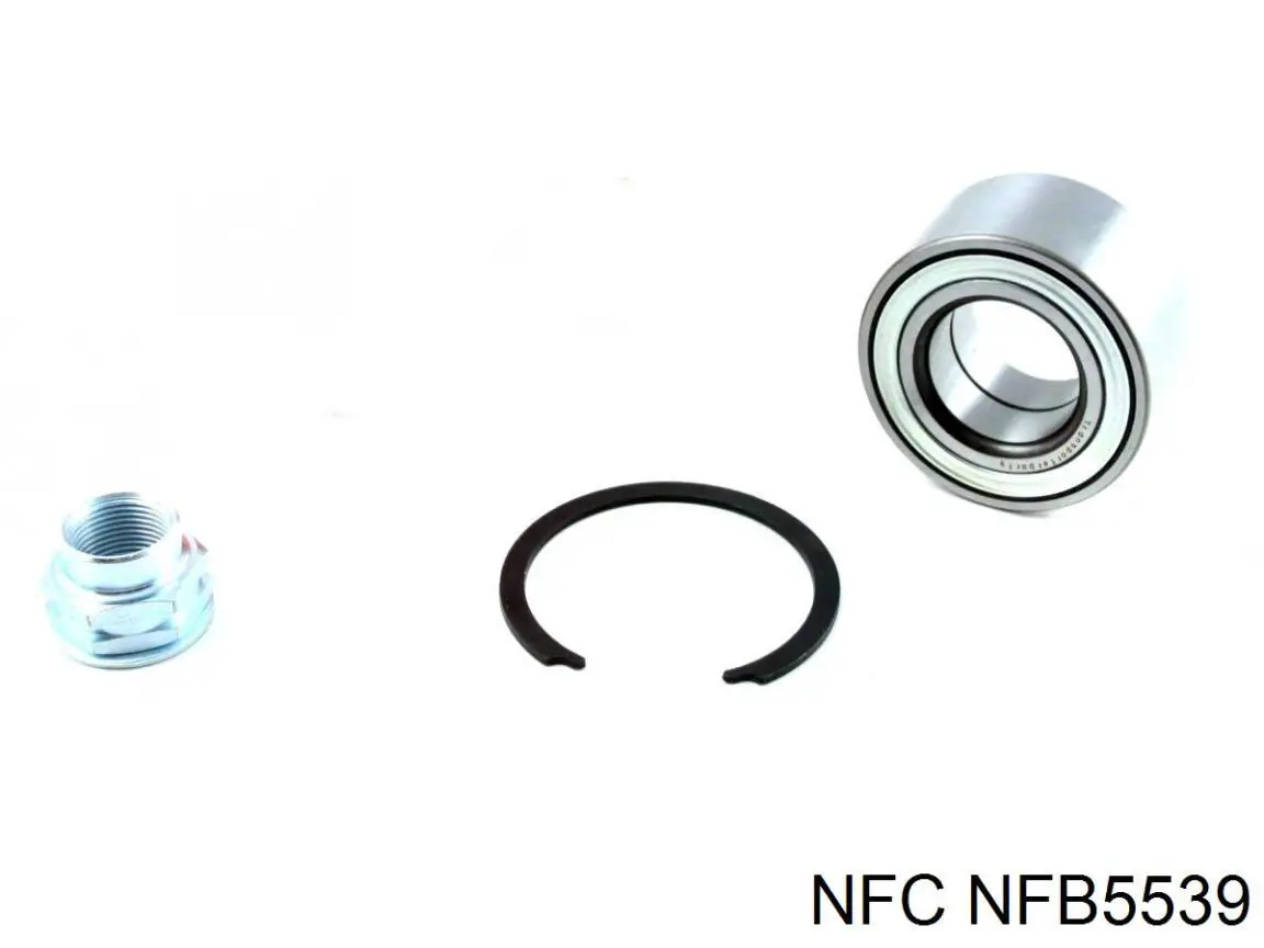Комплект підшипник маточини передньої NFC NFB5539 ціна, від 18.33 USD