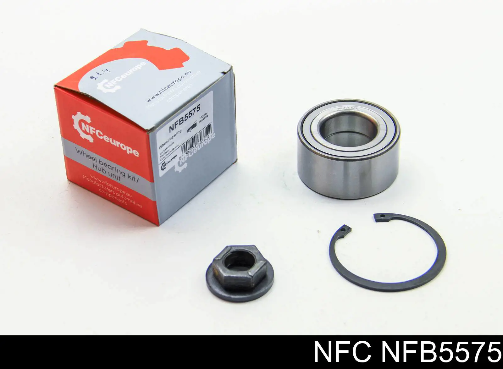 Комплект підшипник маточини передньої NFC NFB5575 ціна, від 16.71 USD
