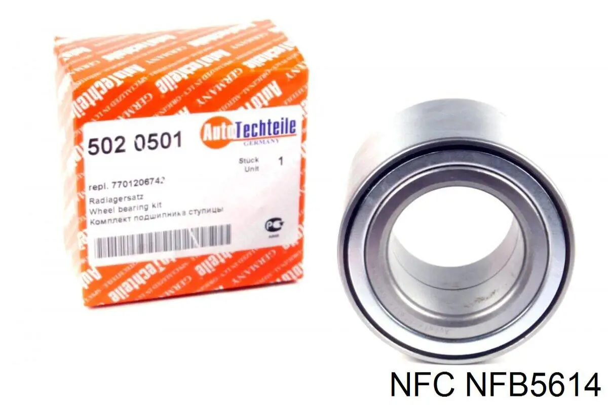 Підшипник маточини задньої NFC NFB5614 ціна, від 25.45 USD