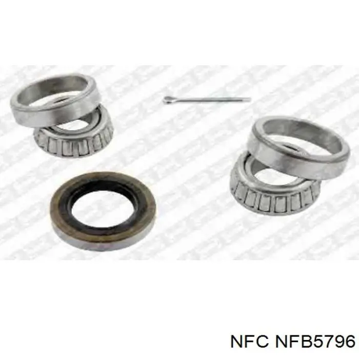 Купити NFB5796 NFC Підшипник задньої ступиці