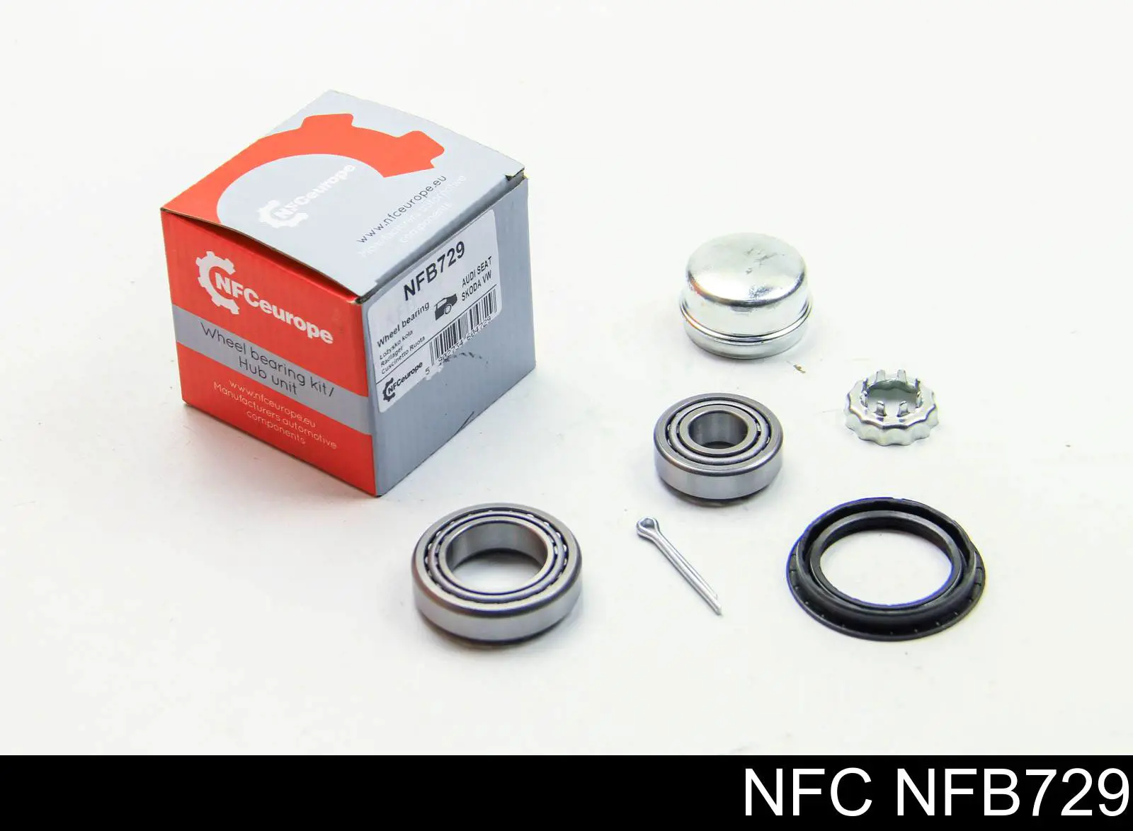 Підшипник задньої ступиці NFB729 NFC