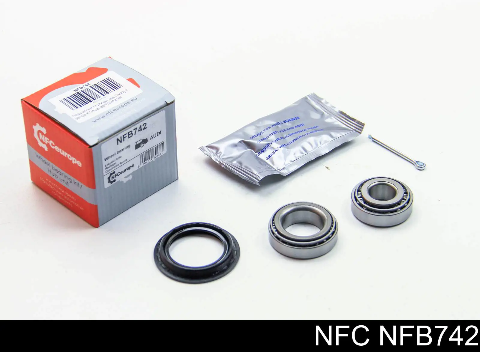 Підшипник маточини задньої NFB742 NFC