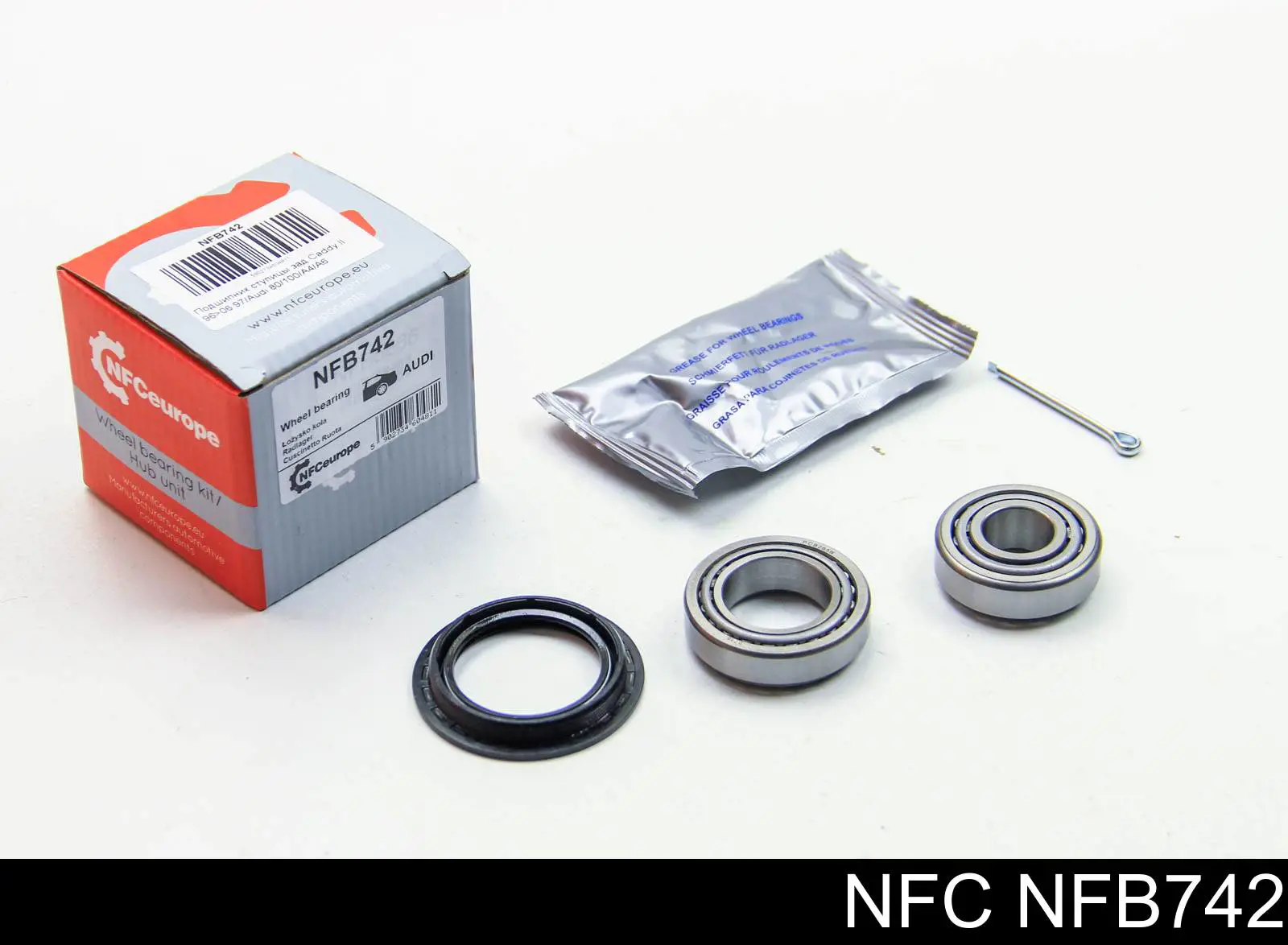 Підшипник маточини задньої NFC NFB742 ціна, від 6.32 USD