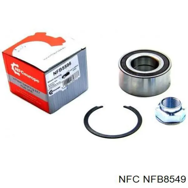 Підшипник маточини задньої NFC NFB8549 ціна, від 17.81 USD