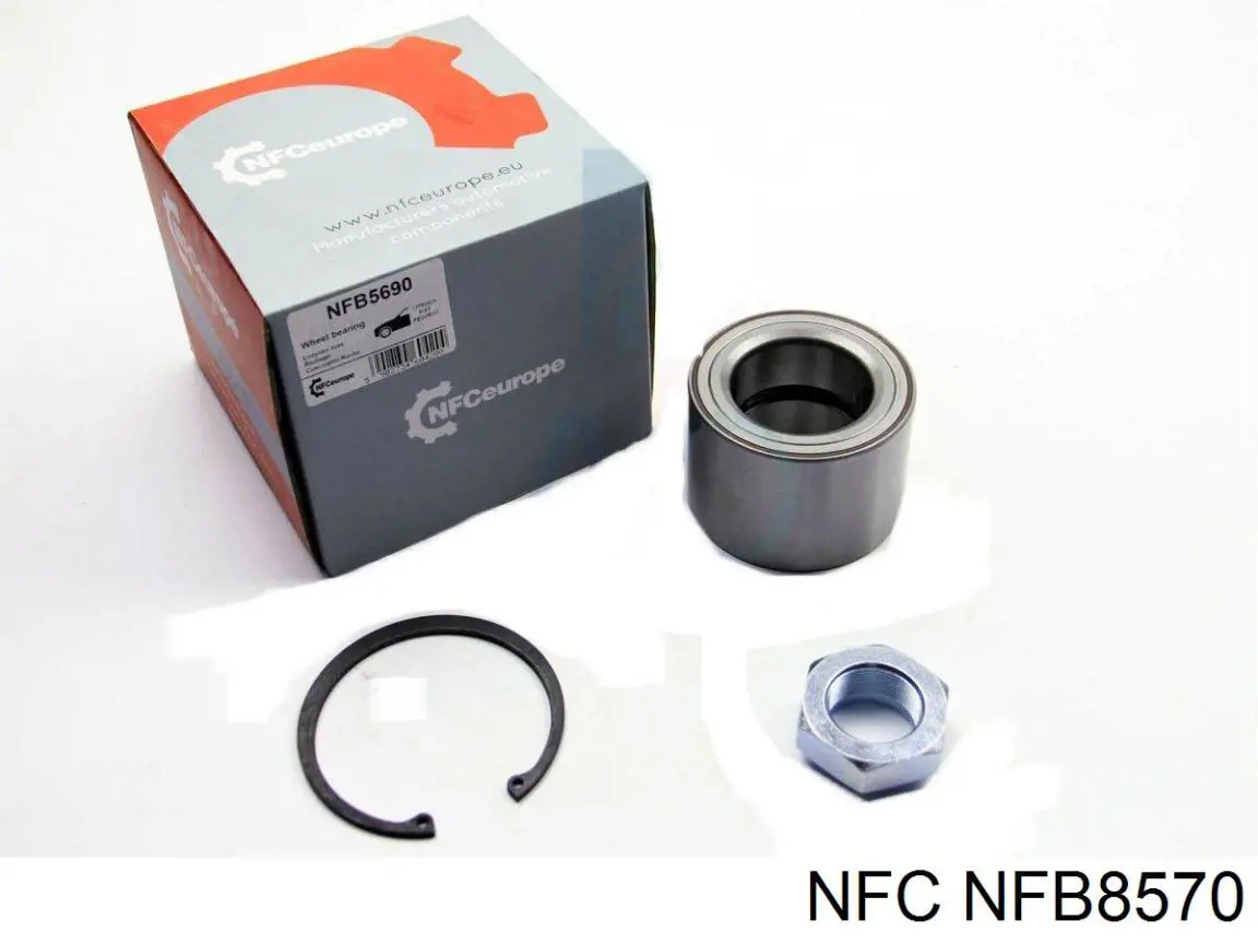 Підшипник маточини передньої NFB8570 NFC