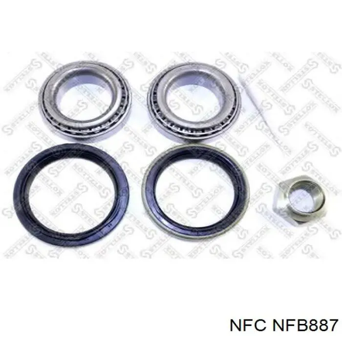 NFB887 NFC Підшипник маточини передньої