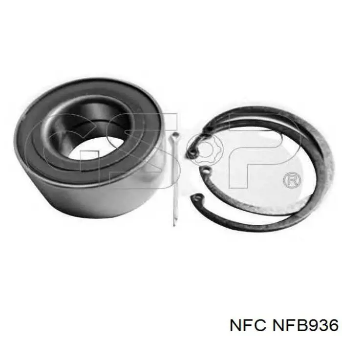 Підшипник ступиці NFB936 NFC