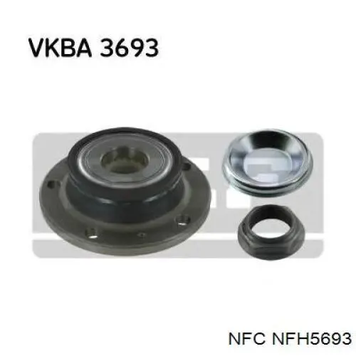 NFH5693 NFC Маточина задня