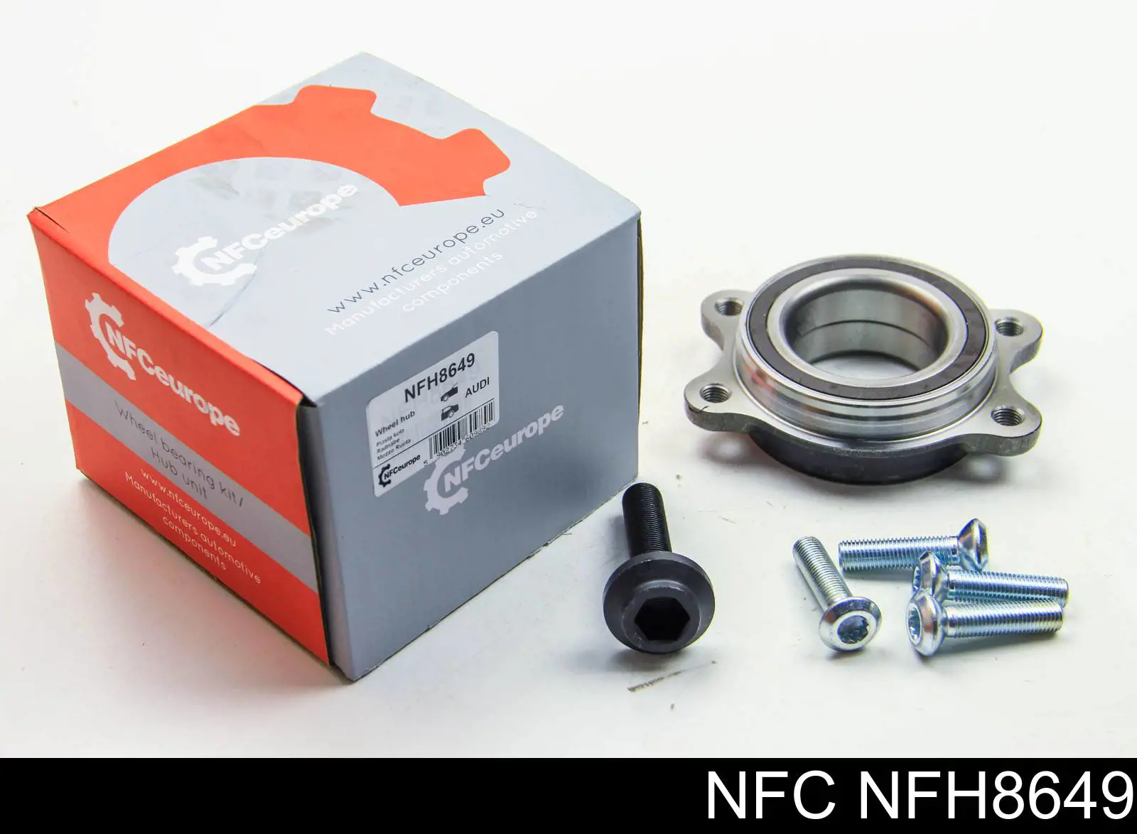 Комплект підшипник маточини передньої NFC NFH8649 ціна, від 35.24 USD