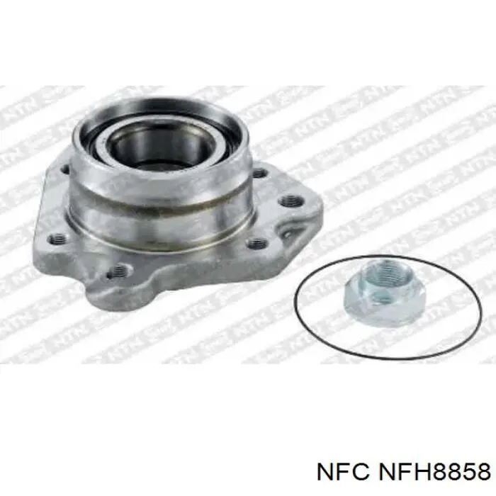 Підшипник маточини задньої NFC NFH8858 ціна, від 32.75 USD