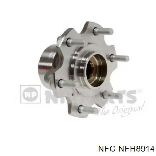 Комплект підшипник маточини передньої NFC NFH8914 ціна, від 72.61 USD