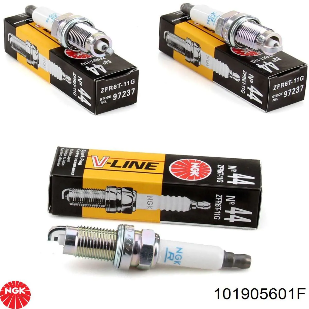 Свічки автомобільні NGK 101905601F ціна, від 5.89 USD