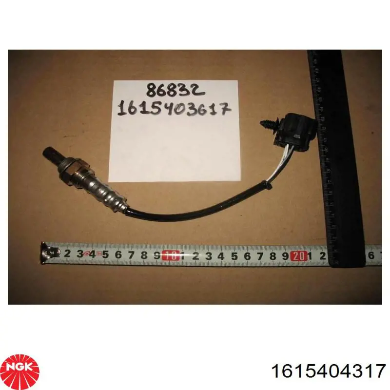 Лямбда датчик кисню NGK 1615404317 ціна, від 68.98 USD