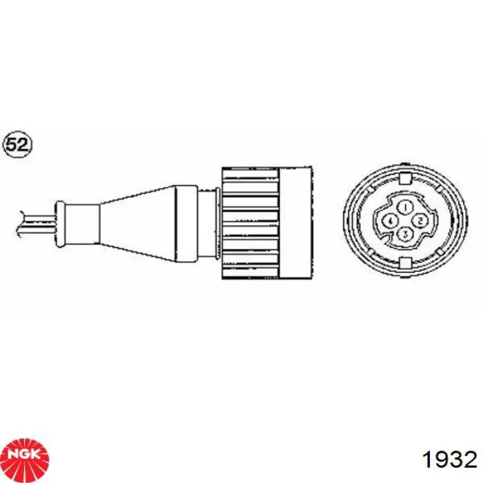 Купити 1932 NGK Лямбда зонд, датчик кисню