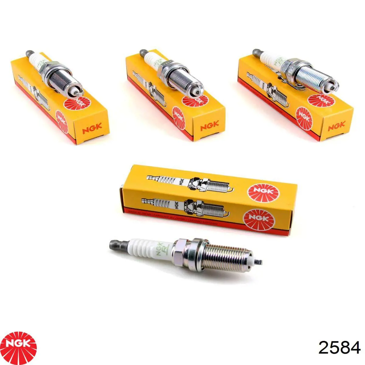 Дроти запалювання NGK RCFD1205 ціна, від 27.63 USD