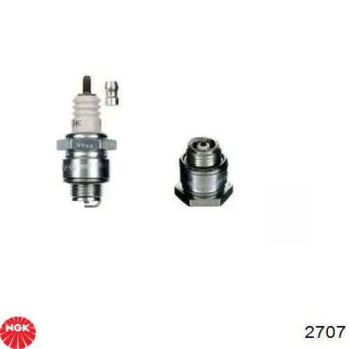 Свічки автомобільні NGK 2707 ціна, від 15.17 USD