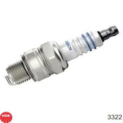 Свічки запалювання 3322 NGK