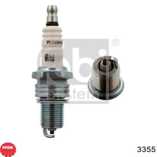 Свічки автомобільні NGK 3355 ціна, від 2.55 USD