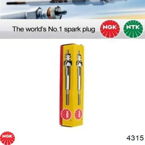 Купити 4315 NGK Свічка накалу