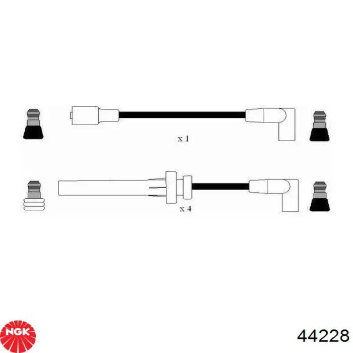 Високовольтні дроти 6714072 Denso