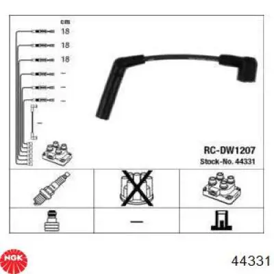 Дроти запалювання NGK 44331 ціна, від 8.57 USD