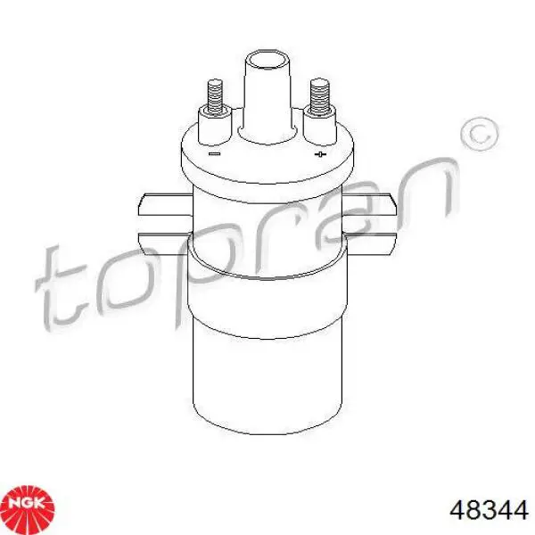 Котушка запалювання NGK 48344 ціна, від 38.19 USD
