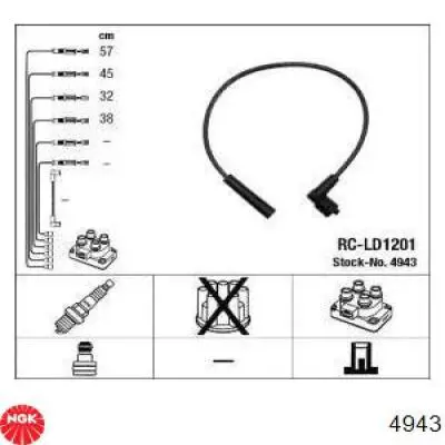 Високовольтні дроти 8524 Sentech