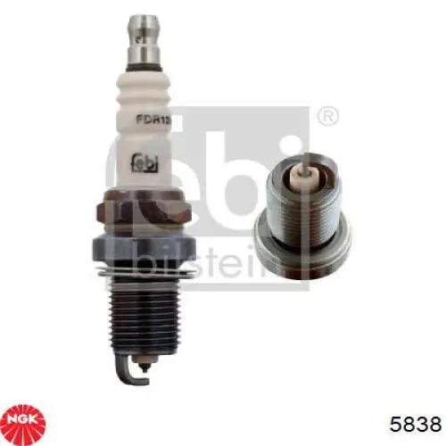 Свічки автомобільні NGK 5838 ціна, від 3.54 USD