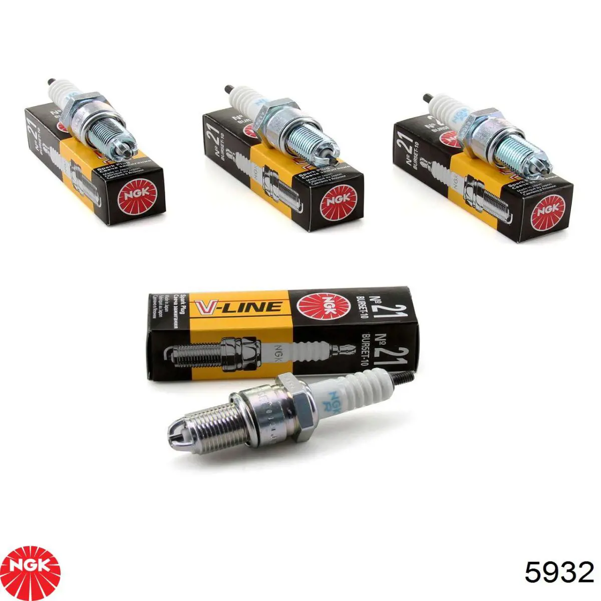 Свічки автомобільні NGK 5932 ціна, від 5.66 USD