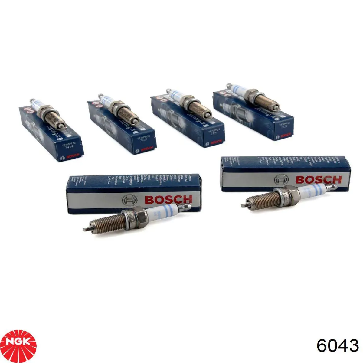 Купити 6043 NGK Свічка запалювання