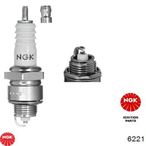 Свічки автомобільні NGK 6221 ціна, від 3.08 USD