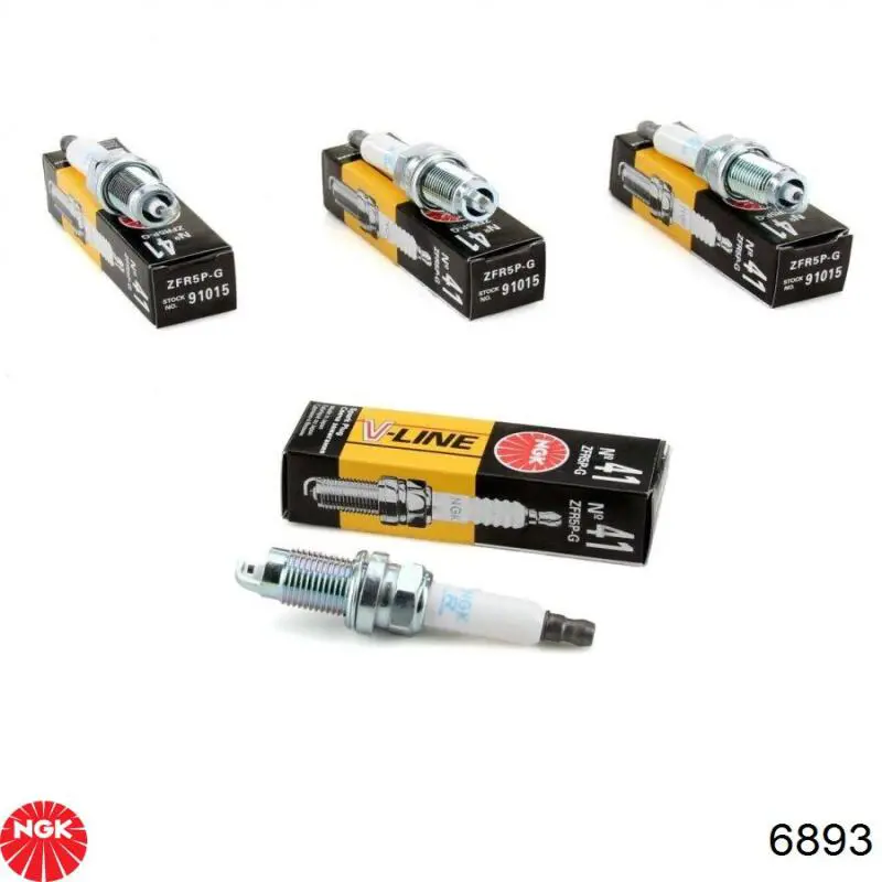 Свічки NGK 6893