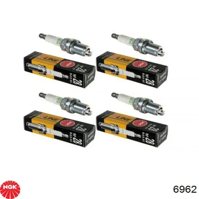 Свічки запалювання 6962 NGK