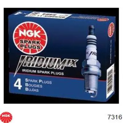 Свічки автомобільні NGK 7316 ціна, від 15.12 USD
