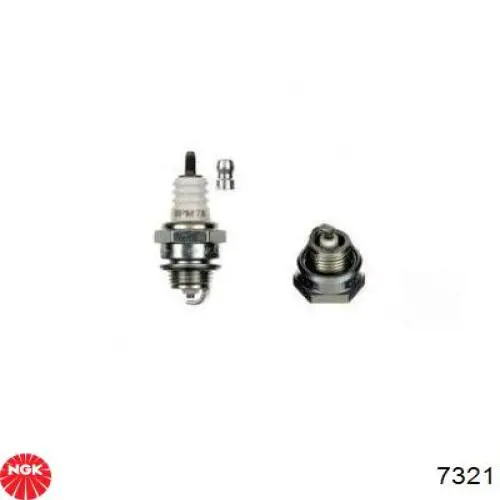 Купити 7321 NGK Свічка запалювання