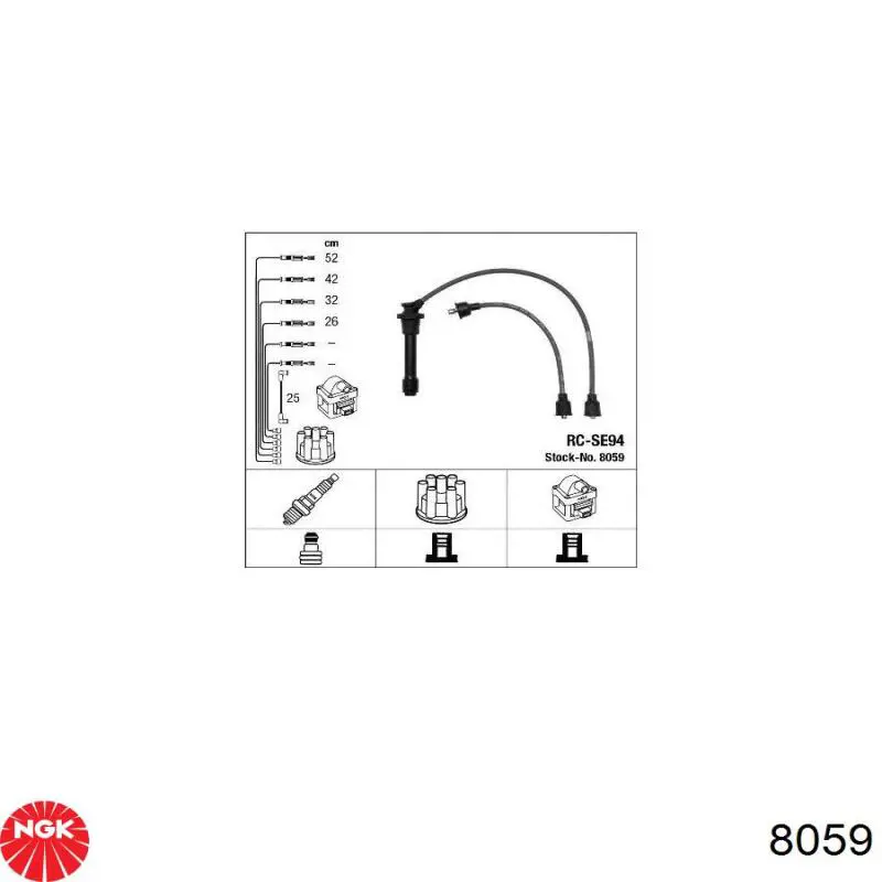 Дроти запалювання Engitech ENT910029 ціна, від 28.93 USD