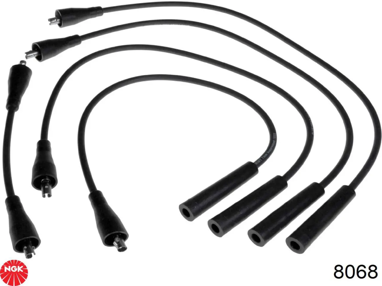 Дроти запалювання NGK 8068 ціна, від 16.22 USD