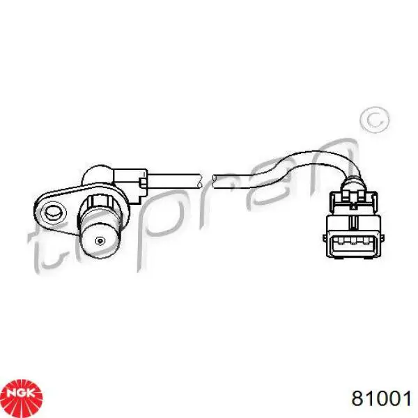 Датчик обертів колінвалу NGK 81001 ціна, від 10.12 USD