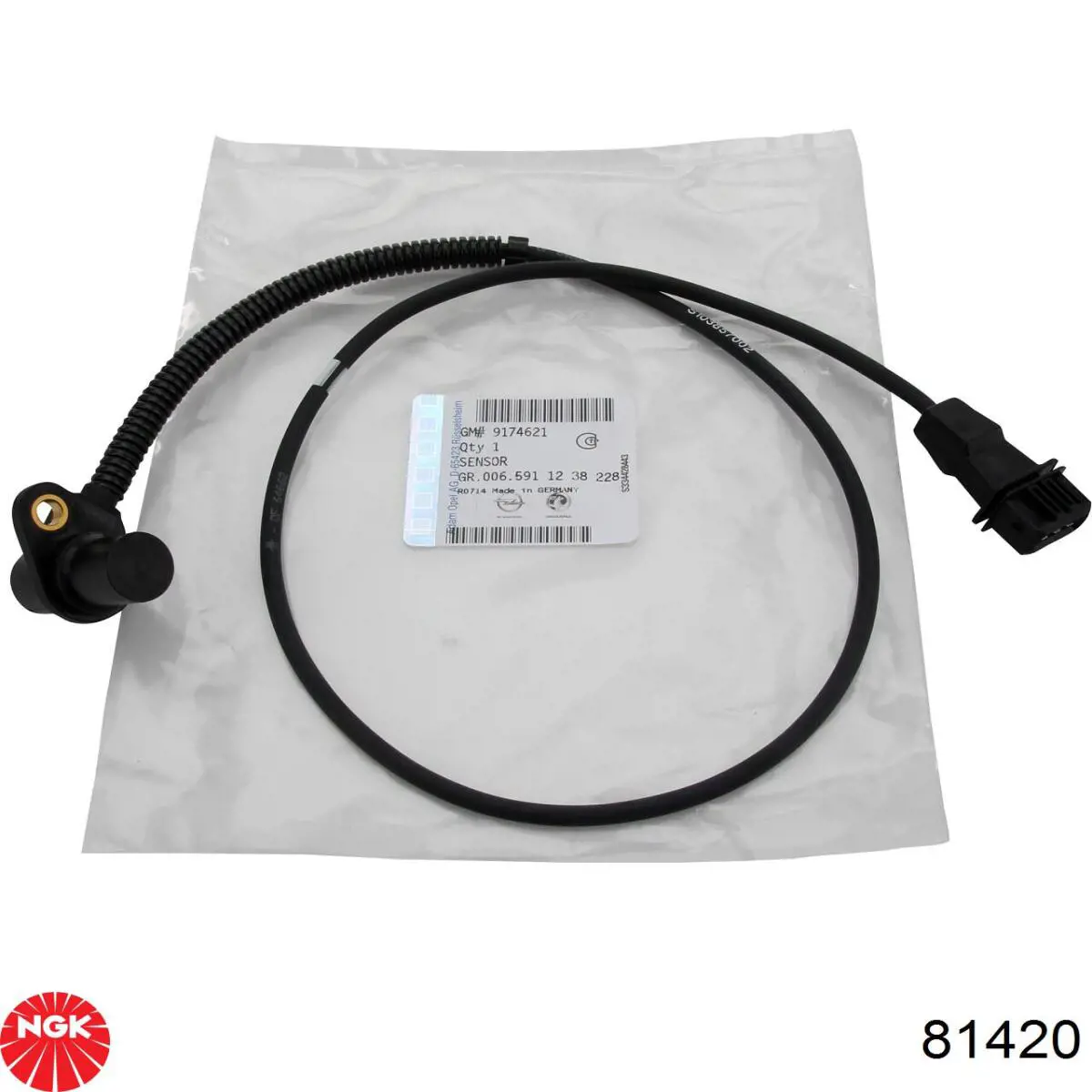 Датчик положення колінвала NGK 81420