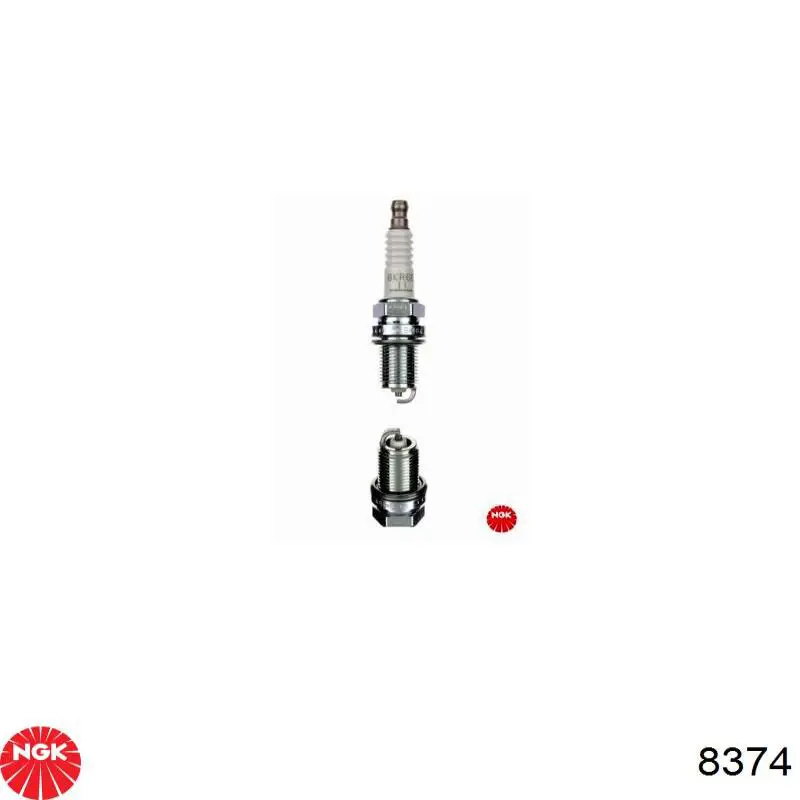 Накінечник свічки запалювання NGK 8374 ціна, від 4.09 USD