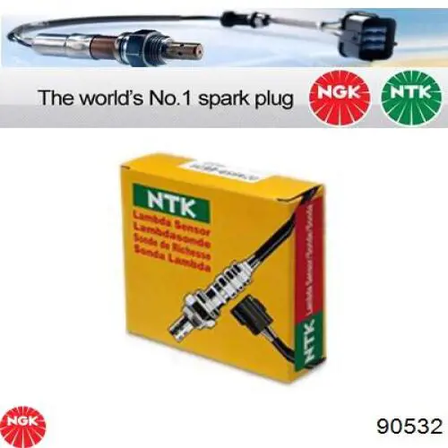 90532 NGK Лямбдазонд, датчик кисню до каталізатора